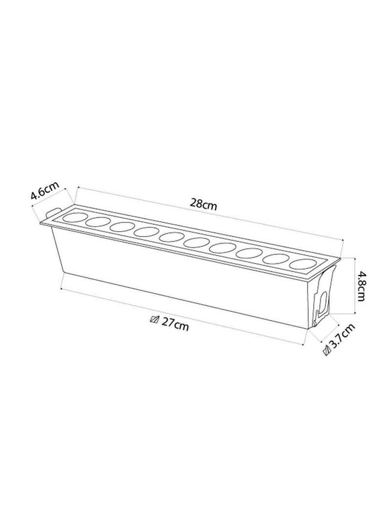 Spot De Embutir Nordecor Downlight Powerus Led Alto Irc 90 20w Bivolt Lente Branca 3000k