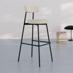 Banqueta Alta Stout Ae: 100 / Aa: 75cm Bqst7510 Areia Light City Areia Light City