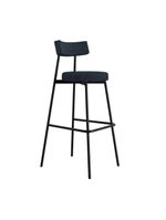 Banqueta Alta Stout Ae: 100 / Aa: 75cm Bqst7510 Etnico Níquel Etnico Níquel