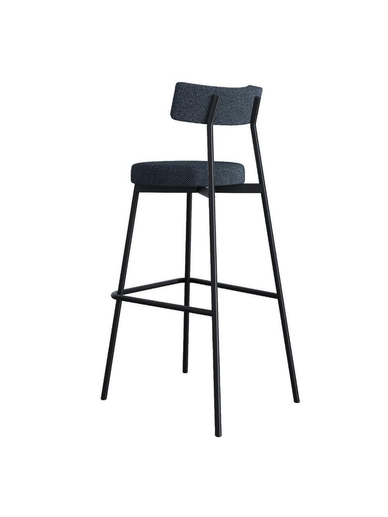 Banqueta Alta Stout Ae: 100 / Aa: 75cm Bqst7510 Etnico Níquel Etnico Níquel