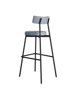 Banqueta Alta Stout Com 4 Unidades BQST75104 Cinza Corriente