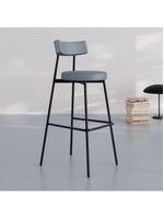 Banqueta Alta Stout Com 4 Unidades BQST75104 Cinza Corriente