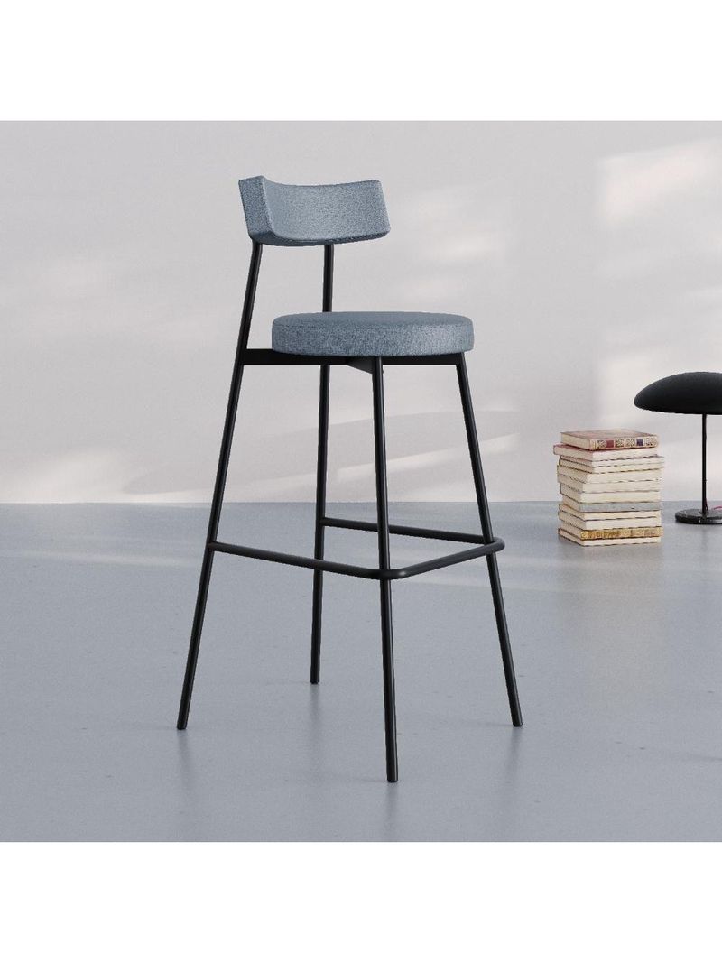 Banqueta Alta Stout Com 4 Unidades BQST75104 Cinza Corriente