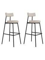 Banqueta Alta Stout Ae: 100 / Aa: 75cm C/02 Un Areia Light City Areia Light City