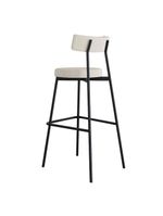 Banqueta Alta Stout Ae: 100 / Aa: 75cm C/02 Un Areia Light City Areia Light City