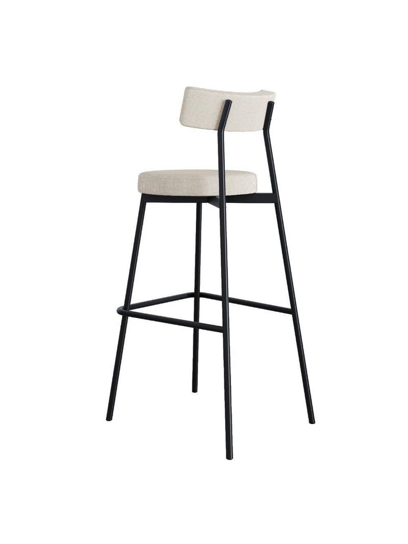 Banqueta Alta Stout Ae: 100 / Aa: 75cm C/02 Un Areia Light City Areia Light City