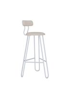 Banqueta Alta Ginger Areia Light City