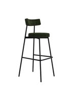 Banqueta Alta Stout BQST7510 Boucle Verde Alga