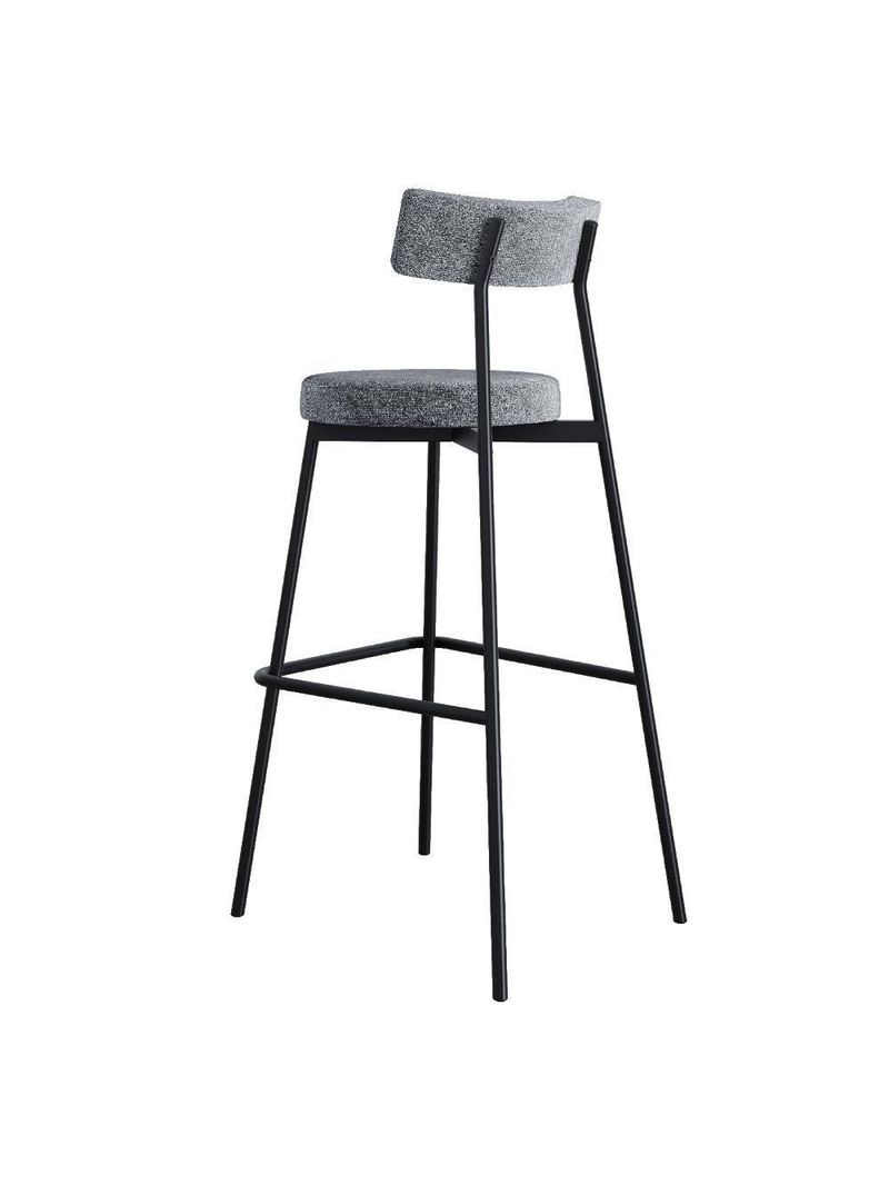 Banqueta Alta Stout Ae: 100 / Aa: 75cm Bqst7510 Névoa Prata City Névoa Prata City