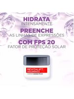 L’oréal paris kit – revitalift hialurônico diurno fps20 + noturno + creme de tratamento longo dos sonhos + creme de pentear