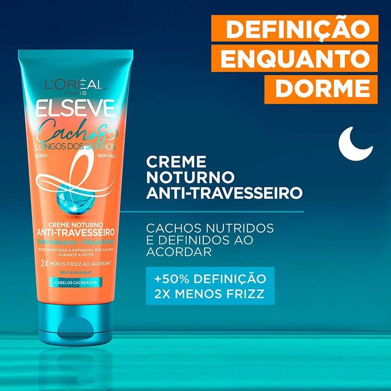 L’oréal paris antioleosidade + cachos dos sonhos kit – gel creme hidratante + creme de tratamento + creme noturno