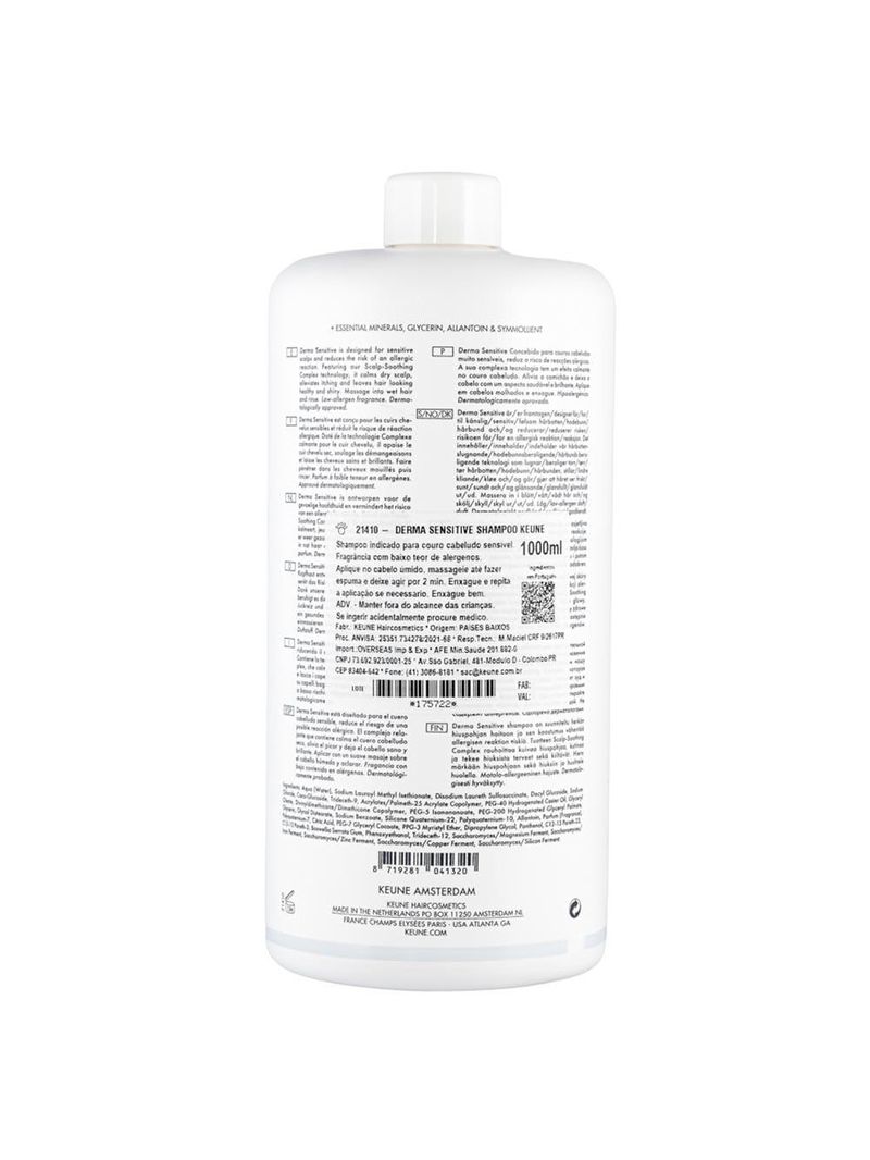 Keune care derma sensitive shampoo