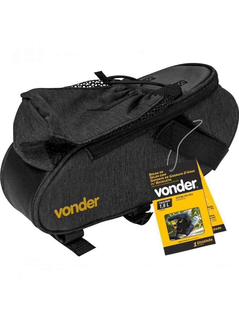 Bolsa Selim Suporte Garrafa Bicicleta Vonder