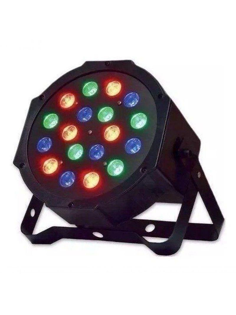 Refletor Digital 18 Leds Para Festa Iluminação Evento