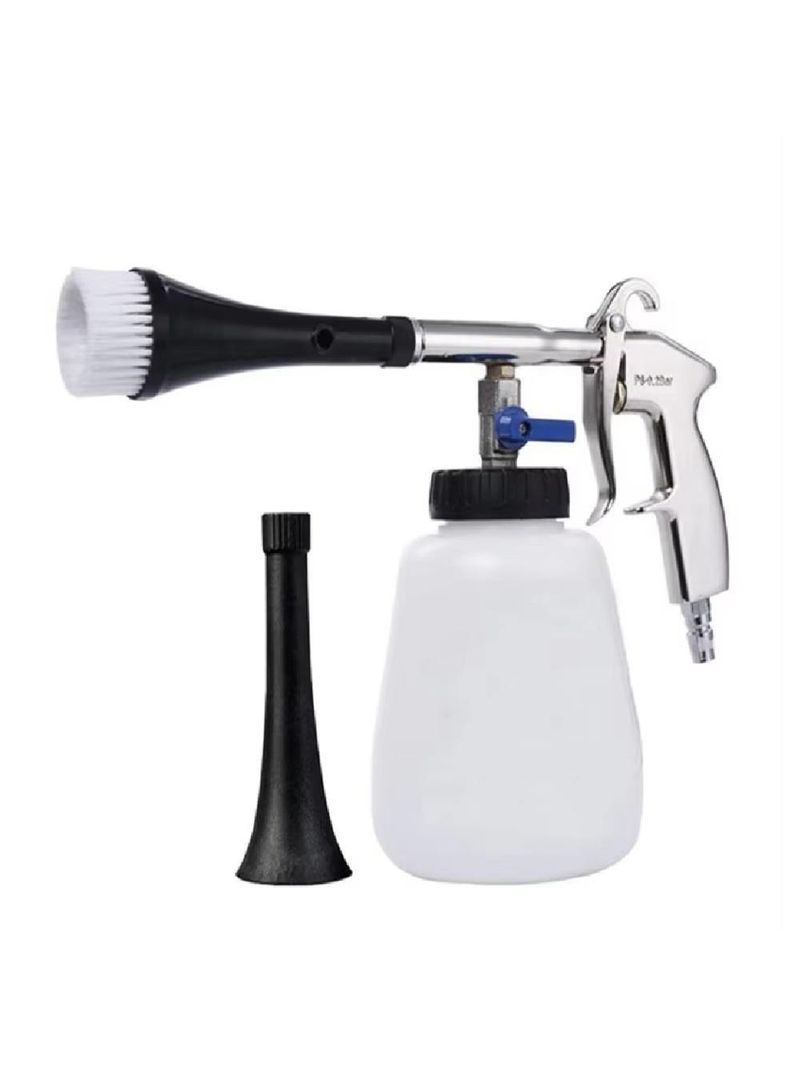 Pistola Tornador Espuma De Limpeza Pneumatica 1000ml Higienizaçao Estofados Twister