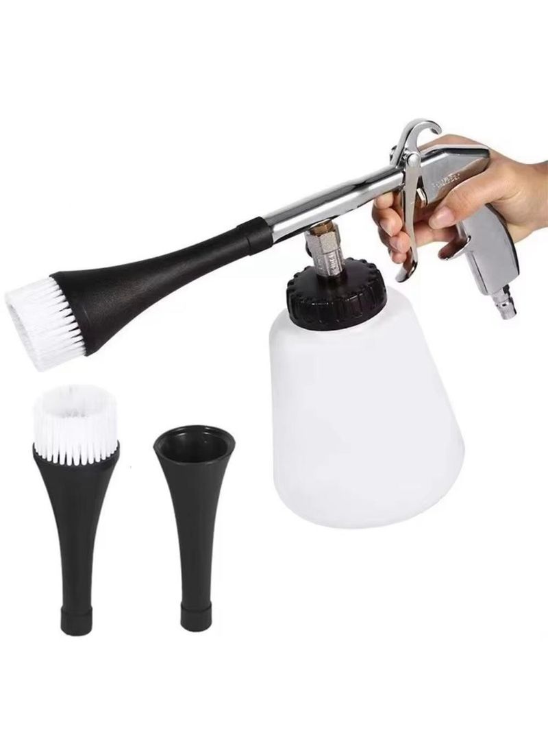 Pistola Tornador Espuma De Limpeza Pneumatica 1000ml Higienizaçao Estofados Twister