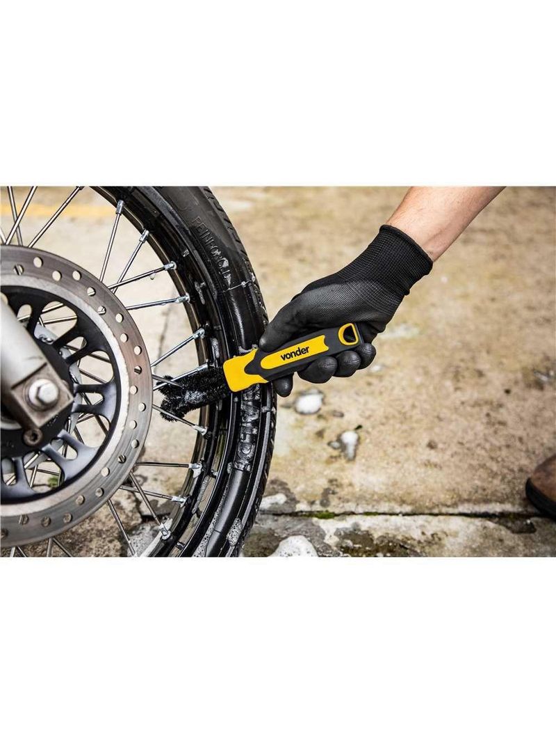 Escova Para Raios De Moto E Bicicleta Vonder