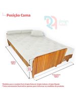 Sofá Cama Paris Ripado Branco Sarja Amarelo Madeira Nobre