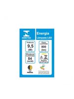 Lâmpada Led Globo 100 E27 3000k 9,5w - Taschibra