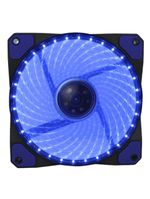 Fan Gamemax Para Pc Gamer Gf12b 12cm Azul 32 Led