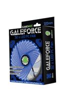 Fan Gamemax Para Pc Gamer Gf12b 12cm Azul 32 Led