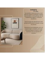 Sofá Organico Modulado Bipartido Curvo 318cm 3 Lugares Viena Linha Premium Veludo E Courino