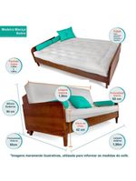 Sofá Cama Paris Acquablock Vermelho Em Madeira Maciça Alto Padrão