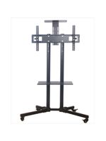 Suporte Para Tv De Chao Com Rodinhas Estante Para Monitor Televisao Universal Com Prateleira Ate 65 Polegadas Estante Pe