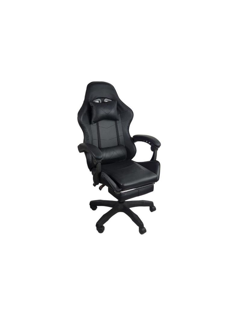 Cadeira Gamer Stillus Ergonômica-Apoio Para Os Pés - Preto