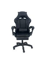 Cadeira Gamer Stillus Ergonômica-Apoio Para Os Pés - Preto