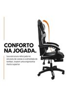 Cadeira Gamer Stillus Ergonômica Com Apoio Para Os Pés