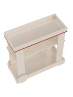 Rack Mesa De Centro Carrinho RMC4642 Arly Carvalho Off White