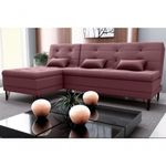 Sofá Cama Com Chaise 3 Lugares 2,00 Mts Nice Matrix Rosê