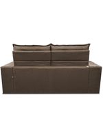 Sofá Retrátil E Reclinável 2,30m Essence Velusoft Castor Cama Inbox