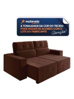 Sofá Retrátil E Reclinável 2m 3 Lugares Fênix Veludo Mamflex