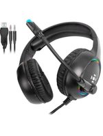 Headset Gamer Fortrek Holt P2 + Usb Rgb Preto [f002]