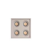 Spot De Sobrepor Nordecor Downlight Powerus Led Alto Irc 90 8w Bivolt Lente Branca 4000K