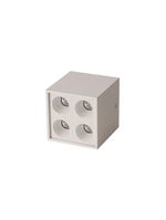 Spot De Sobrepor Nordecor Downlight Powerus Led Alto Irc 90 8w Bivolt Lente Branca 4000K
