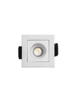 Spot De Embutir Nordecor Downlight Powerus Led Alto Irc 90 2w Bivolt Lente Branca 3000k