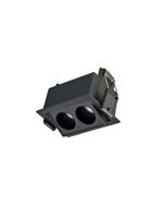 Spot De Embutir Nordecor Downlight Powerus Led Direcionável Alto Irc 90 4w Bivolt Preto 3000k
