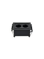 Spot De Embutir Nordecor Downlight Powerus Led Direcionável Alto Irc 90 4w Bivolt Preto 3000k