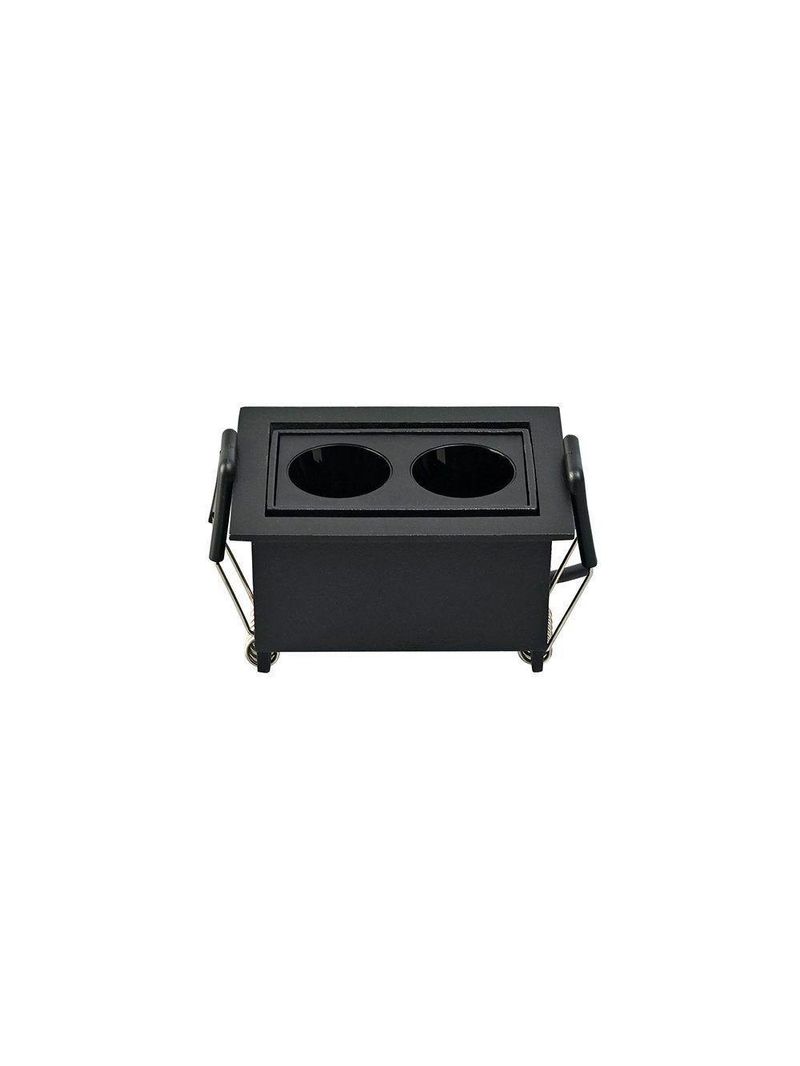 Spot De Embutir Nordecor Downlight Powerus Led Direcionável Alto Irc 90 4w Bivolt Preto 3000k