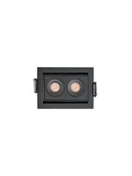 Spot De Embutir Nordecor Downlight Powerus Led Direcionável Alto Irc 90 4w Bivolt Preto 3000k