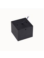 Spot De Sobrepor Nordecor Downlight Powerus Led Alto Irc 90 18w Bivolt Preto 4000K