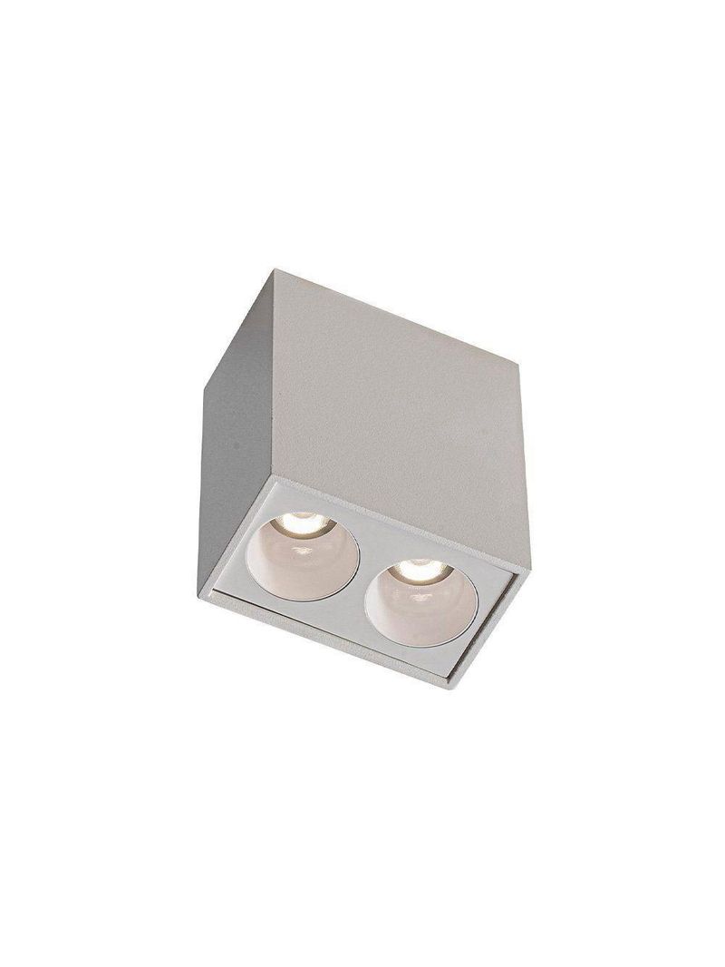 Spot De Sobrepor Nordecor Downlight Powerus Led Alto Irc 90 4W Bivolt Lente Branca 4000K
