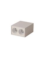 Spot De Sobrepor Nordecor Downlight Powerus Led Alto Irc 90 4W Bivolt Lente Branca 4000K