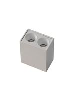 Spot De Sobrepor Nordecor Downlight Powerus Led Alto Irc 90 4W Bivolt Lente Branca 4000K