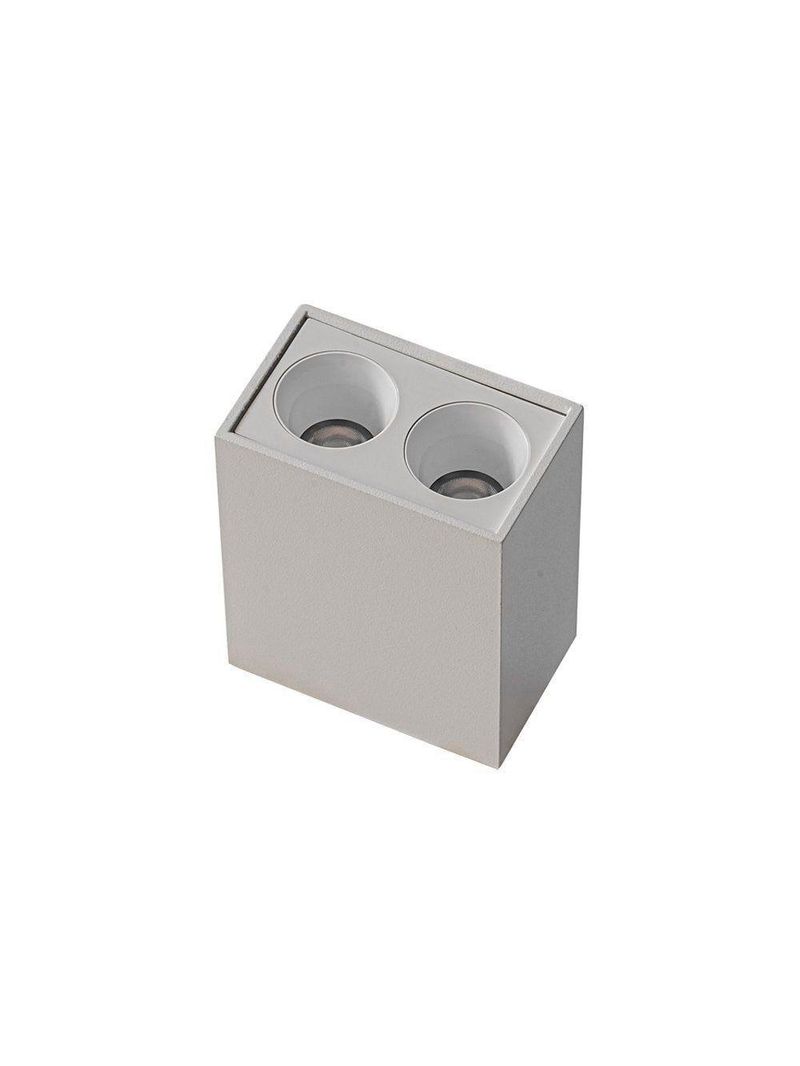 Spot De Sobrepor Nordecor Downlight Powerus Led Alto Irc 90 4W Bivolt Lente Branca 4000K