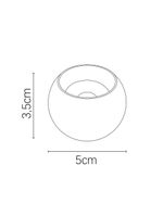 Spot Led Para Trilho Magnético Nordecor Magnetic Track Kay Loz 6711 5w 48v 3000K Luz Amarela