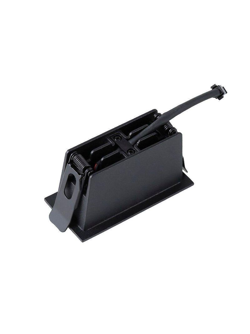Spot De Embutir Nordecor Downlight Powerus Led Alto Irc 90 6w Bivolt Preto 4000k